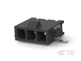 Listwa stykowa PCB 3-pinowe Micro MATE-N-LOK raster: 3 mm Kąt prosty 1-rzędowe TE Connectivity Płyta250 V W osłonie