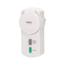 Gniazdo zewnętrzne sterowane bezprzewodowo IP44 max. 3680W OR-SH-1713