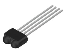 Odbiornik IR TSOP38138, 950nm, 38kHz, zasięg 45m, 2,5 → 5,5 V, Vishay