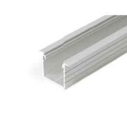 Profil led LINEA-IN20 EF/U7 2m srebrny anodowany E4020020