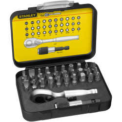 Stanley 1-13-904 FatMax&#xAE; Bit &amp; Ratchet Set, 32 Piece