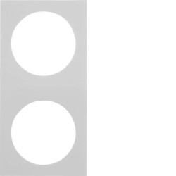 Integro Ramka podwójna biały połysk 919762509