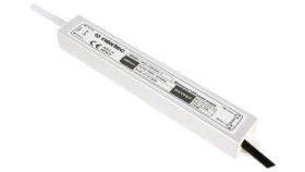 Zasilacz Led Wodoodporny Slim / Ip67 / 12V / 1,67A / 20W (160X30x20)