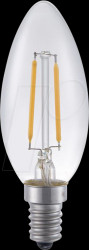 L149125027 LED bulb E14, 2.8 W, 250 lm, 2700 K, filament, dimmable