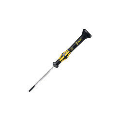 Wera 05030105001 1578 A ESD Kraftform Micro Screwdriver Slotted 0.50 x 3.0 x80mm