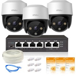Zestaw 3 kamer IP Imou Cruiser 4MP POE z chmurą Imou Protect Basic
