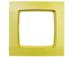 KARO Ramka pojedyncza limonka R-1S/53