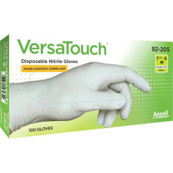 Ansell 92205100 VersaTouch XL Nitrile Gloves Textured Latex-Free