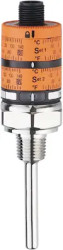Temperature probe, PNP, rod length 38 mm, -25 to 140 °C, Ø 27 mm, Pt1000 sensor, TK7310