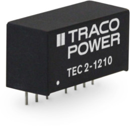 DC converter, 4.5-13.2 VDC, 2 W, 1 output, 9 VDC, 84 % efficiency, TEC 2-0919