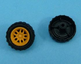 KOŁO DO ROBOTA 41x18mm RC ORANGE