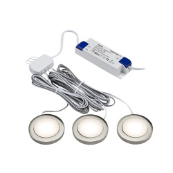 Oświetlenie szafkowe 230 V AC Knightsbridge 150 mm 2,5 W Dioda LED