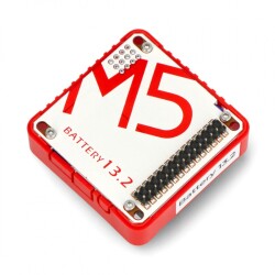 M5Stack Battery Module 13.2 - nakładka z akumulatorem - 1500mAh - do modułów deweloperskich M5Stack Core - M5Stack M120
