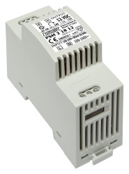 Zasilacz szyny DIN U wy 12V dc I wy 1.5A U we 90 → 260V ac Comatec 18W impulsowy