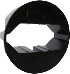 Obudowa wtyczki do gniazdka Pinfix, czarna