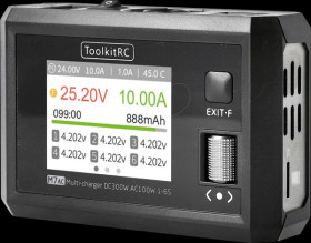 TK12200 Charger for rechargeable battery packs M7AC for 1 - 6s, max. 15