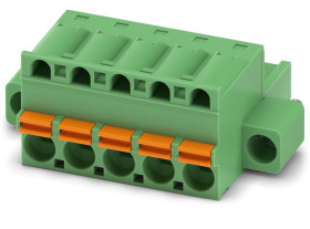 Złącze PCB 5-pinowe FKC raster: 5 mm Prosty 1-rzędowe Phoenix Contact Zaciski śrubowe 32 V