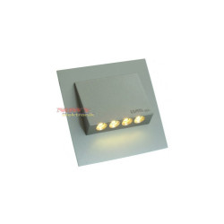 Oprawa LED NAVI z ramką PT ALU 14VDC biała ciepłaZAMEL LEDIX