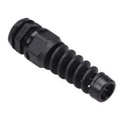 M16 Black Spiral Cable Gland IP68