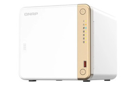 QNAP TS-462-4G PROMOCJA 4-zatokowy serwer NAS, Intel Celeron, 4GB RAM, 1x 2,5GbE RJ-45, Tower
