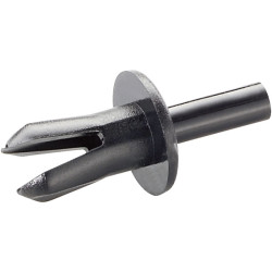 PB Fastener 201-0494-000 Expanding Rivets 6 x 11 x 10 x 2mm - Black