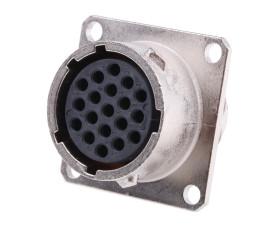 Złącze 19-pinowe Żeński Souriau Sunbank by Eaton Żeński Montaż ścienny MIL-DTL-26482 rozmiar 14