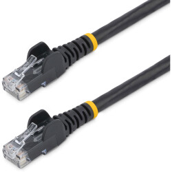 StarTech.com 45PAT10MBK Cat5e Ethernet Patch Cable with Snagless RJ45 Connector