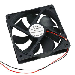 120 x 120 x 25mm Axial Sleeve Bearing Fan 12V