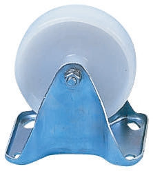 Koło samonastawne średnica kabla 100mm Płyta Flexello 250kg wysokość całkowita 128mm