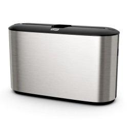 Dozownik ręczników papierowych szerokość: 323mm wysokość: 218mm Stal Dozownik do złożonych ręczników Stal nierdzewna