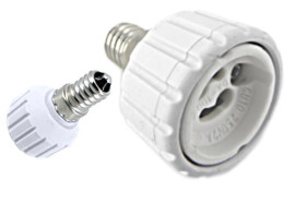 Redukcja oprawki E14-GU10