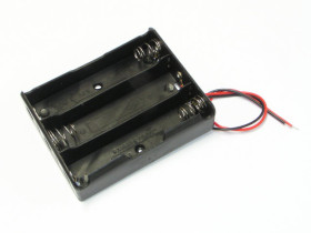 Koszyk baterii 18650 x3