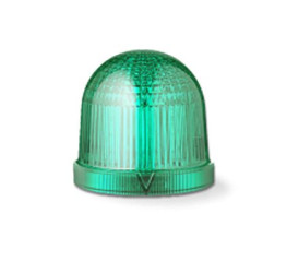 Sygnalizator 120 V AC Multi stroboskopowy Zielony Montaż w rurze LED