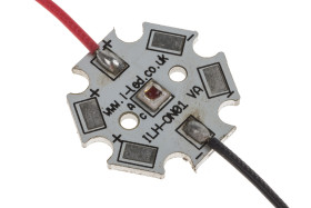 Tablica LED IHH-OM01-FRED-SC221-WIR200., 1A, 1.6 → 2.3V, kolor: Czerwony 250mW, ILS, IHH-OM01