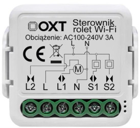Moduł OXT mini sterownik rolet WiFi TUYA