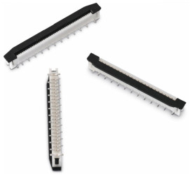 Złącze FPC 6-pinowe 1mm Montaż powierzchniowy Żeński Wurth Elektronik