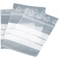 Pressure bag, transparent, (L x W) 300 x 200 mm, DVBB200ES, package with 100 pieces
