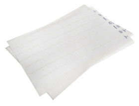 Arkusz papieru etykietowego ELAT-4-747W-10SH, kolor: Biały, Brady