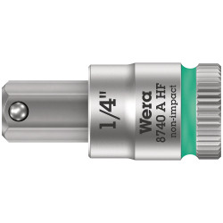 Wera 05003388001 8740 A HF Zyklop In-Hex 1/4&quot; Bit-Socket 1/4&quot; x 28mm