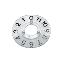 Disk 21mm Transparent