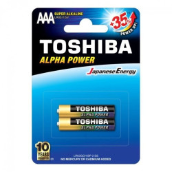 Bateria alkaliczna LR03 / AAA 1,5V ALPHA POWER /2szt./