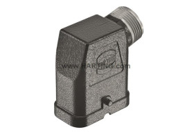 Osłona złączy dużej mocy HARTING Montaż na kablu Wpust boczny rozmiar gwintu M25