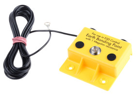 Skrzynka uziemiająca ESD Skrzynka połączeniowa uziemienia EN61340-5 Tak RS PRO 1mΩ