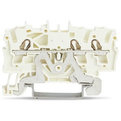 Kostka zaciskowa na szynie DIN WAGO poziomy: 1 14AWGWciskane TOPJOB S