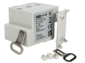 Przekładnik prądowy prąd wej 63A RS PRO prad wyj 330 mV otwór 8mm Transformator prądowy Transformator prądowy