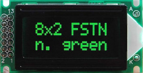 AC-0802E MIG G/KK E6 wyświetlacz alfanumeryczny LCD 8x2