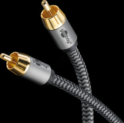 65297 Cinch audio cable, 1x Cinch plug, 3.0 m