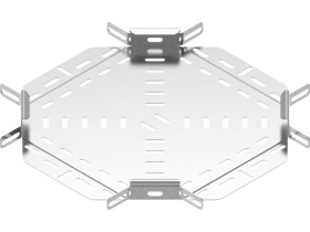 Czwórnik korytka CZKL100H30 grubość blachy 0,7mm 131910 BAKS
