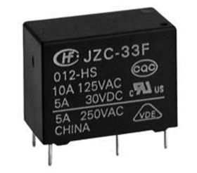 PRZEKAZNIK 24V 10A/250V HF33F/024-ZS3 PRZEŁĄCZNY