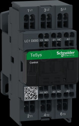 LC1D093P7 Contactor, TeSys D, 1 NC, 3 + 1 NO, 5.5 kW, 12 A